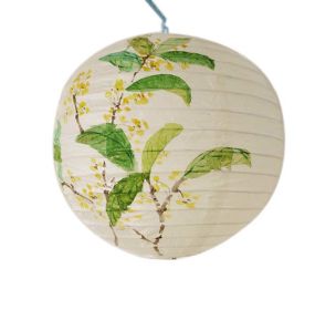 [Osmanthus] Chinese/Japanese Style Hanging lantern Decorative Paper Lantern 16"