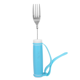 Stroke Adaptive Utensils Elderly Auxiliary Tableware Hand Anti-Shake Eating Aid Fork for Elderly Hand Tremors Weak Hand Grip