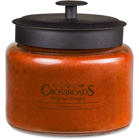 Crossroads Farmhouse Scented 4-Wick Candle, 64 Ounce (FH64)